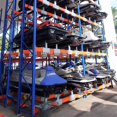 Palletstellingen voor scheepsopslag van boten